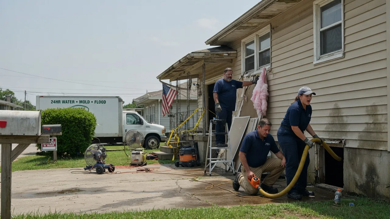 Water Damage Repair in Bakerstown, PA near me